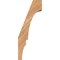 Ekena Millwork 5 1/2"W x 8"D x 20"H Balboa Smooth Knee Brace, Western Red Cedar BRC06X08X20BOA00SWR - alternate 3